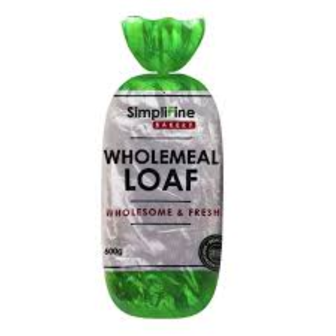 SIMPLIFINE WHOLEMEAL LOAF 600G